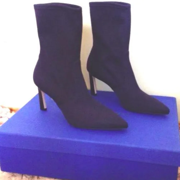 Stuart Weitzman Rapture 75mm Portofino Booties Feminine  Minimalist Chic - Picture 8 of 8